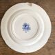 Assiette terre de fer "Rustic" paon