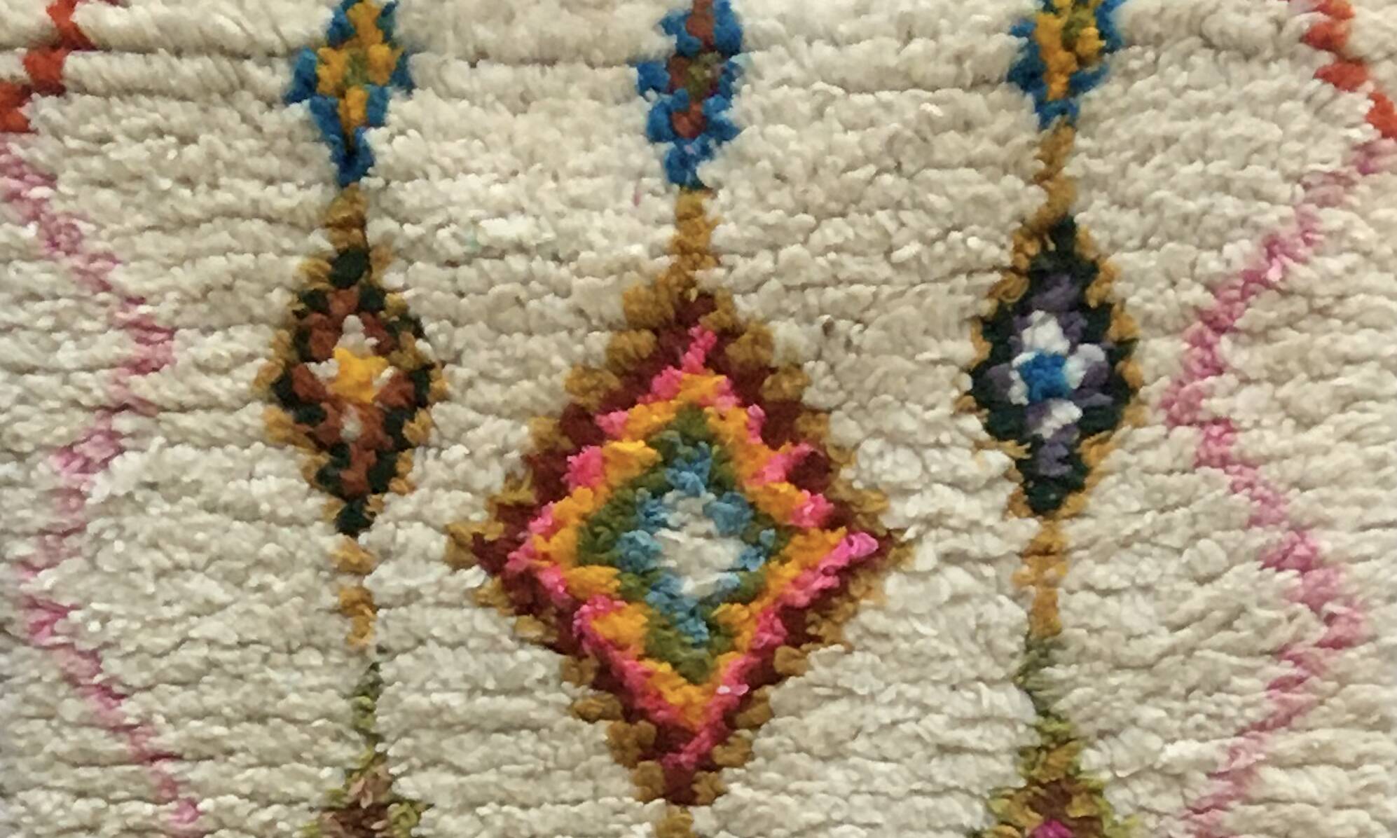 Beni Ouarain Moroccan Berber Hallway Rug 3m03 x 85 cm