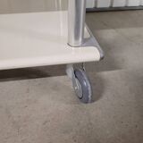 Coffee table on wheels