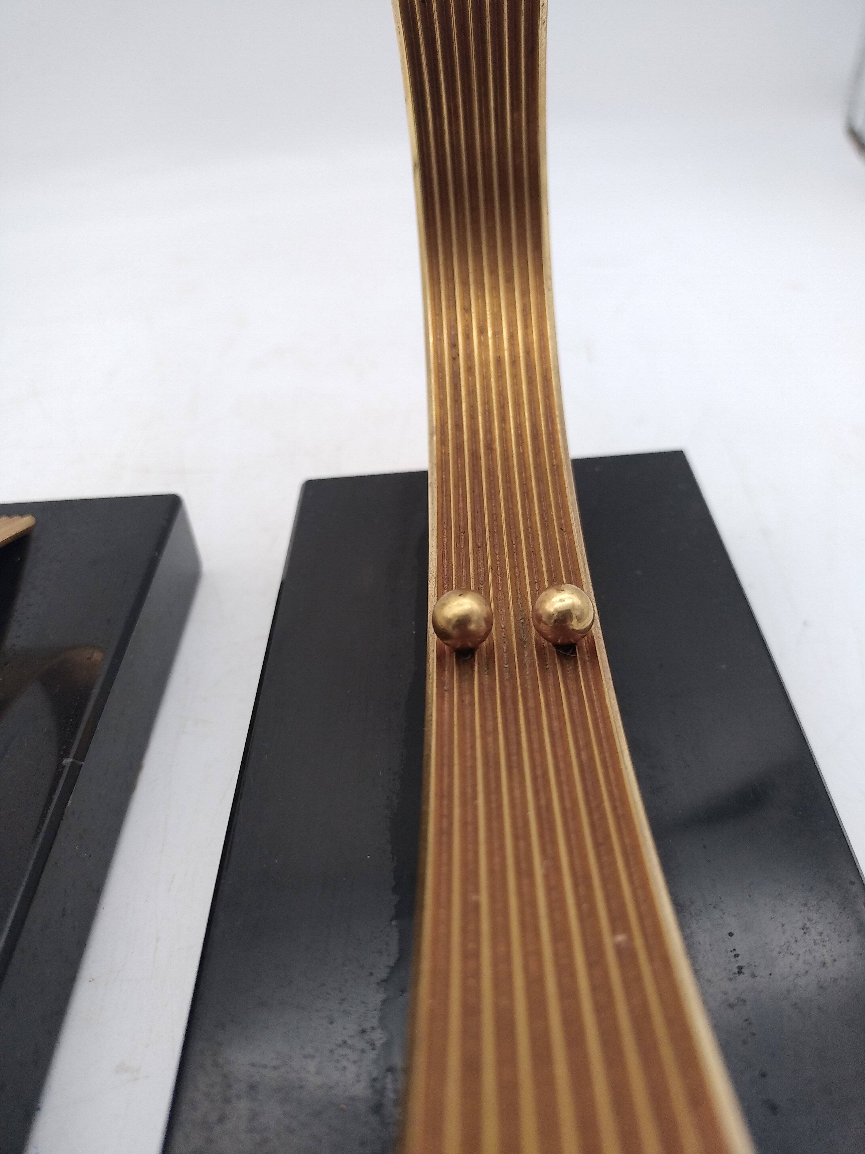 Gold Starry bookends.