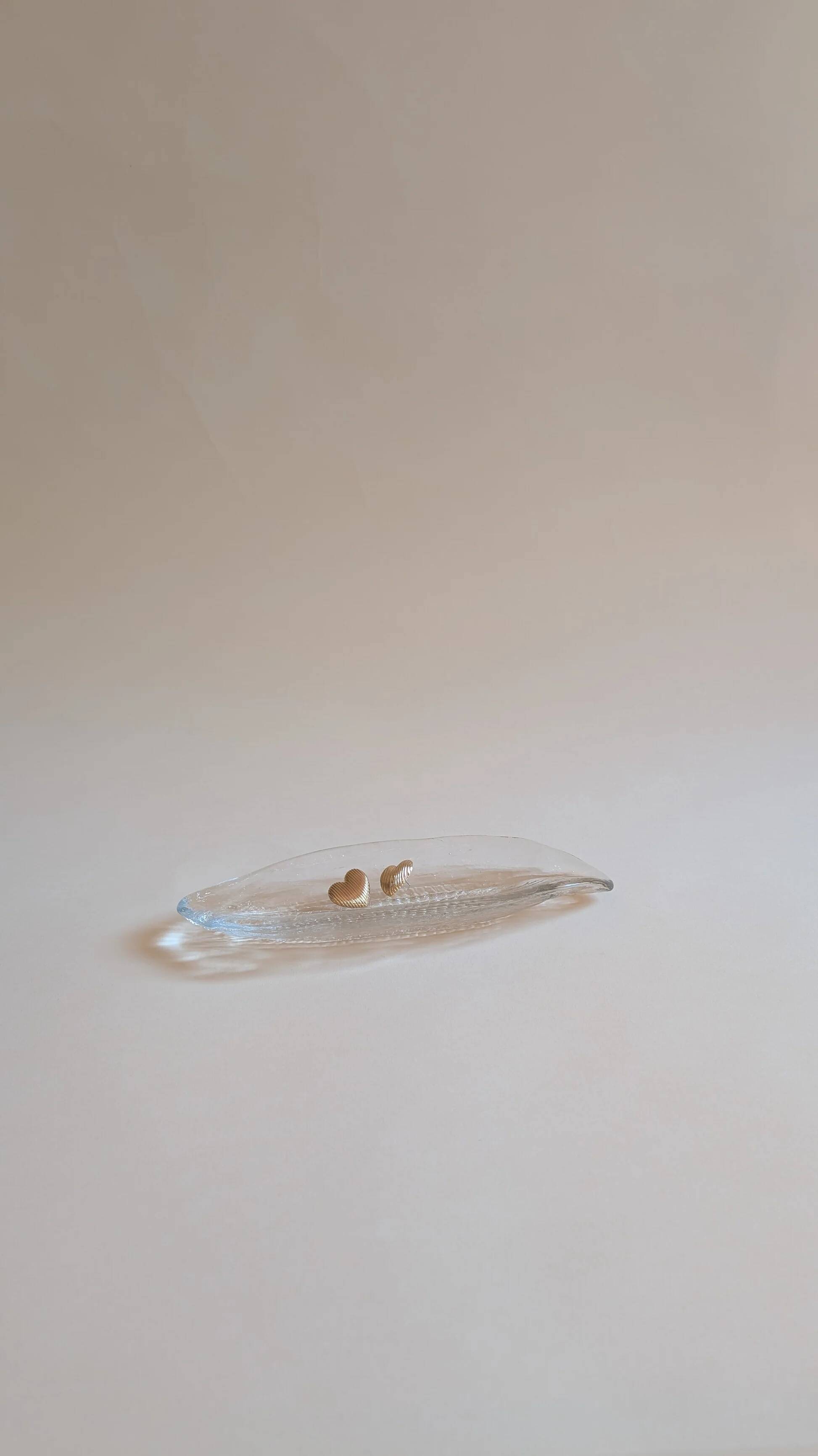 Corn cob glass tray