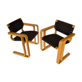 Pair of armchairs 5531 by Rud Thygesen & Johnny Sørensen for Magnus Olesen, years 1950