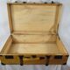 Suitcase, old wooden trunk
