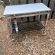 Desserte/table d appoint pivotante années  70