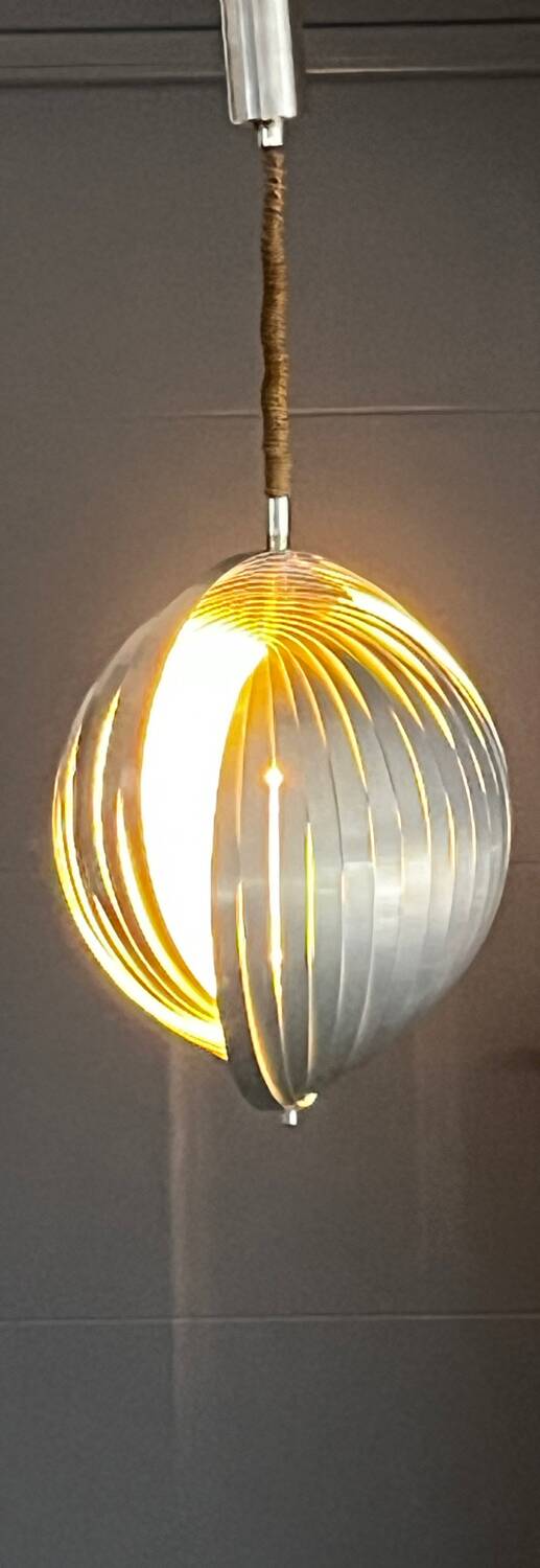 Suspension by designer Henri Mathieu from the 1960s.