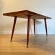 Table basse bois vernis