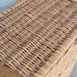 Vintage wicker basket