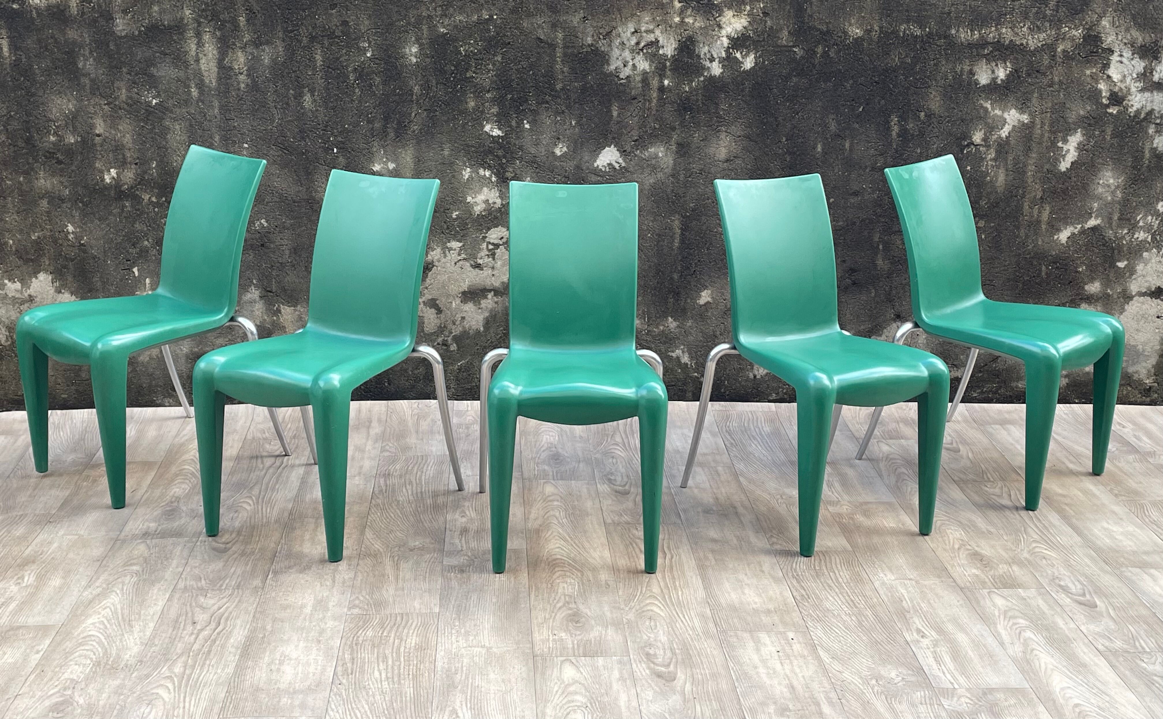 5 Louis 20 chairs by Philippe Starck for Vitra