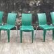 5 chaises Louis 20 par Philippe Starck pour Vitra
