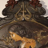 Art nouveau pediment