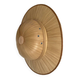 Chapeau, casque colonial en paille
