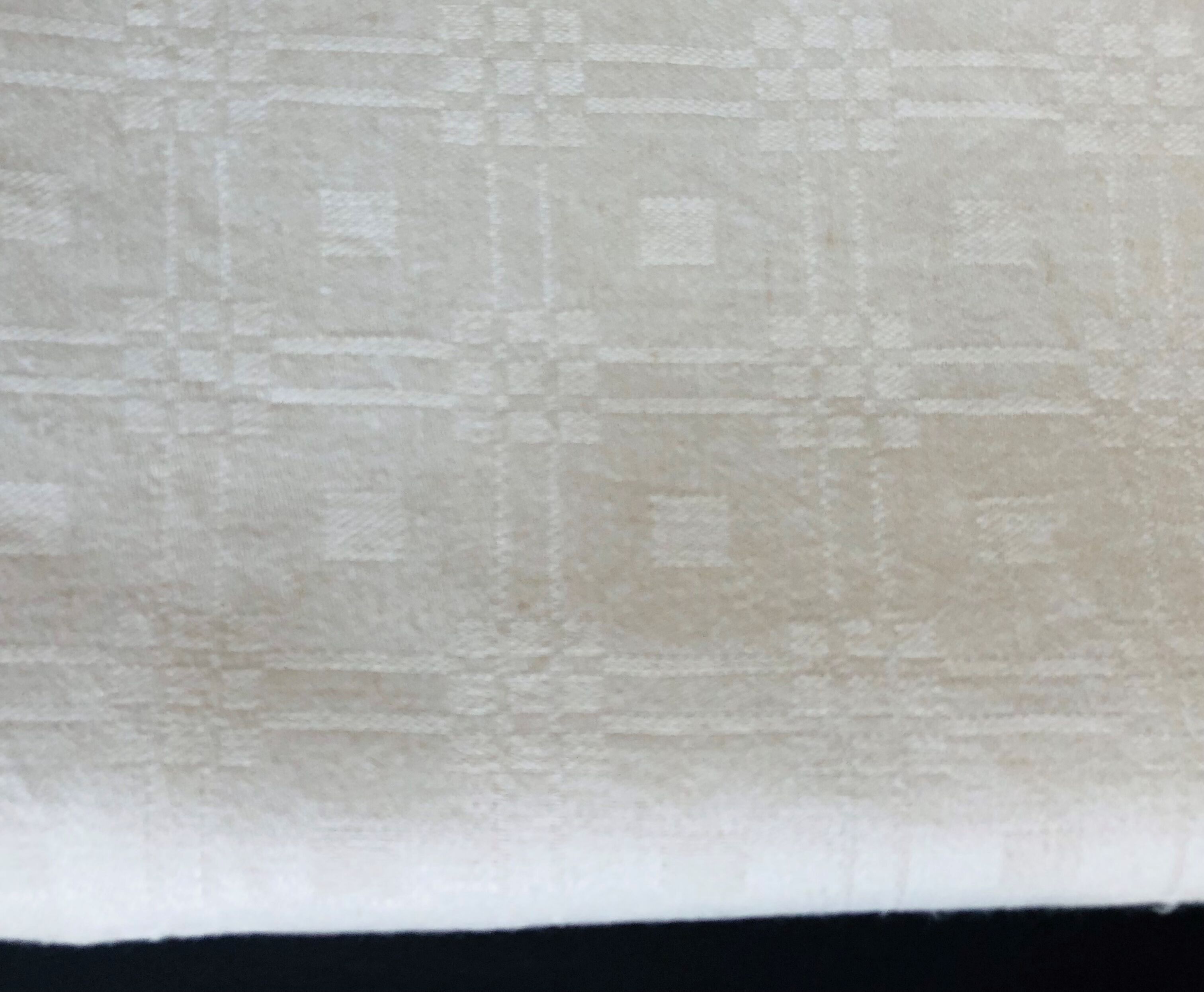 Damask cotton tablecloth