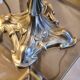 Art Nouveau bronze lamp