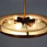Bauhaus UFO Pendant Lamp by Josef Hurka for Napako, 1930s