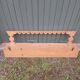 Antique carved wooden wall shelf