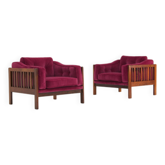 A pair of Monte Carlo Armchairs - Ingvar Stockum