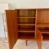 Scandinavian sideboard in teak 60s