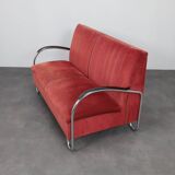 Bauhaus sofa, model 444 by W.H. Gispen for Dutch Originals, Netherlands, 1990s