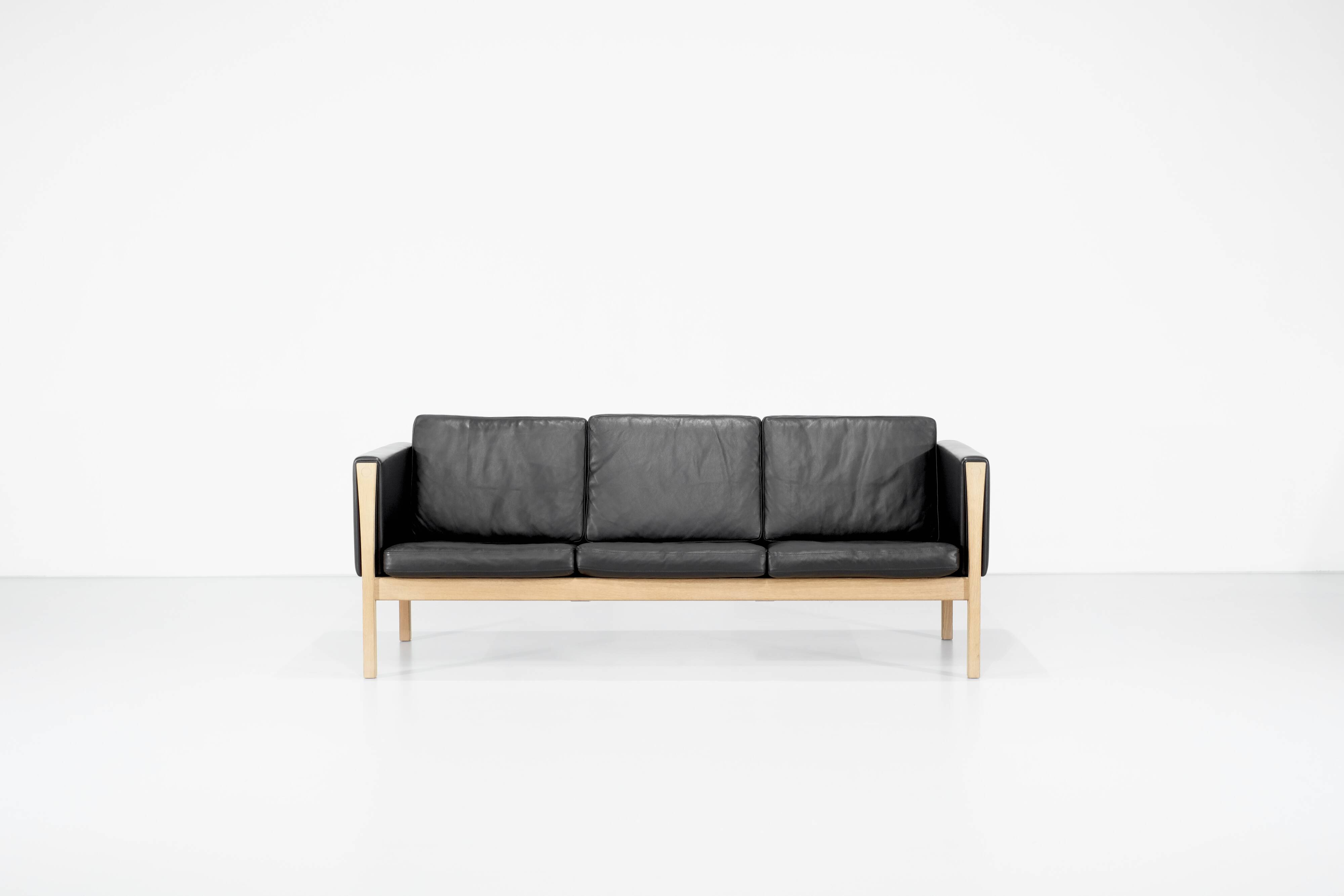 Canapé CH163 by Hans J. Wegner pour Carl Hansen & Son, Danemark 1965