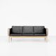 Canapé CH163 by Hans J. Wegner pour Carl Hansen & Son, Danemark 1965