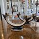 Pair of Verceram electric candlesticks – Space Age design – ceramic