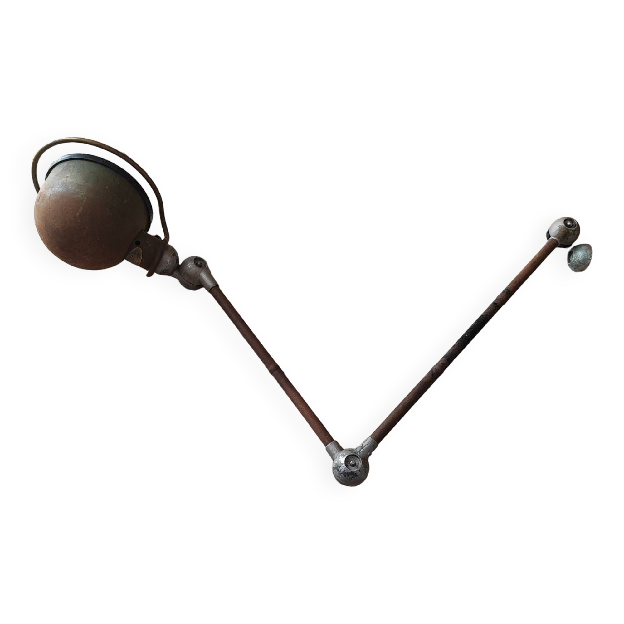 Jielde lamp with Fresnel lens