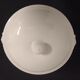 White earthenware soup