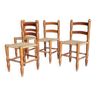 Set of 4 chairs 1970