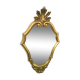 Baroque gilded mirror 50x30cm