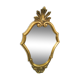 Baroque gilded mirror 50x30cm