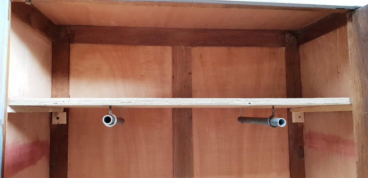 Art-deco style glazed cabinet