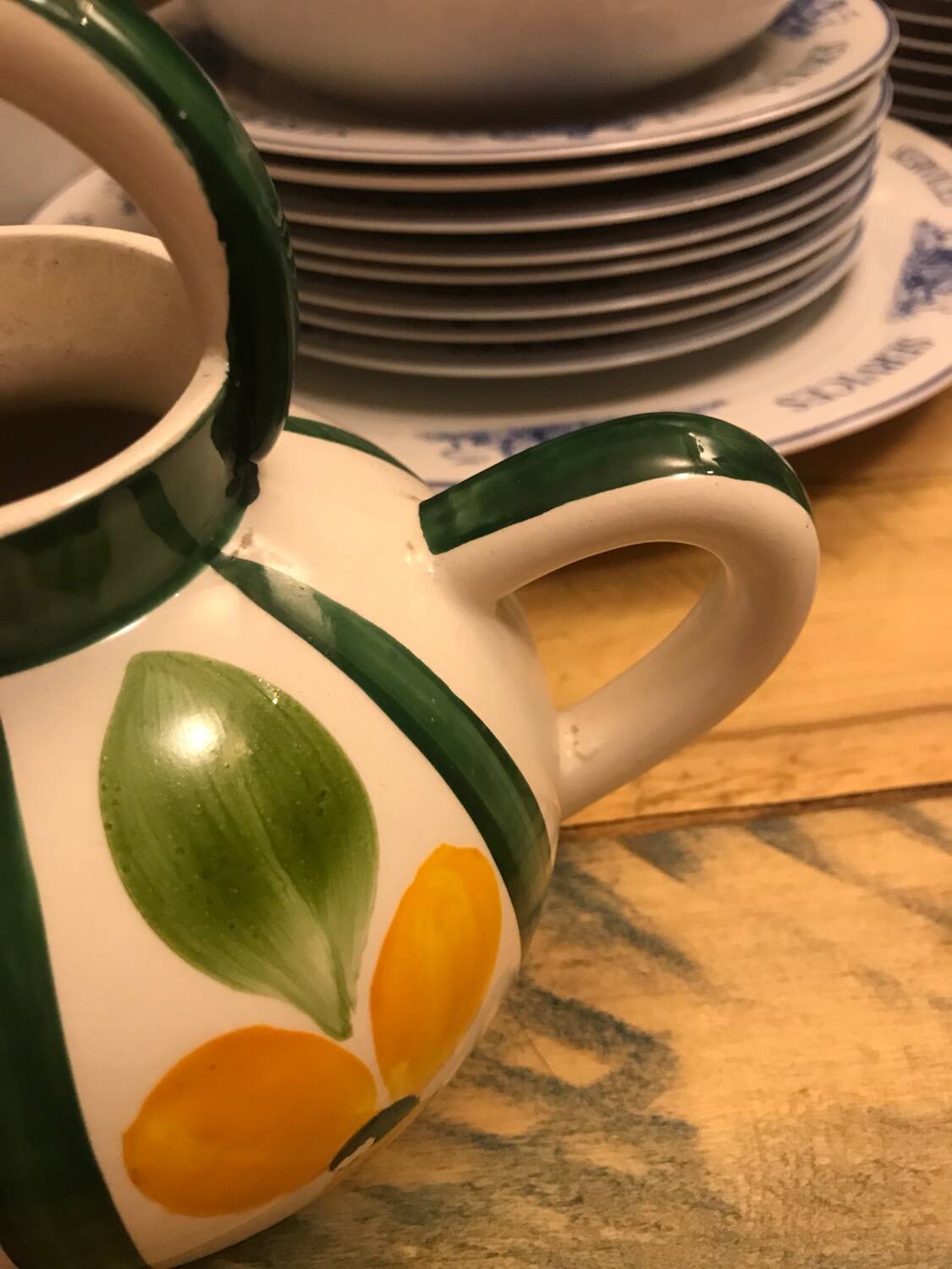 Revernay ceramic pitcher from the 50s