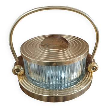 Antique biscuit tin / sweet jar
