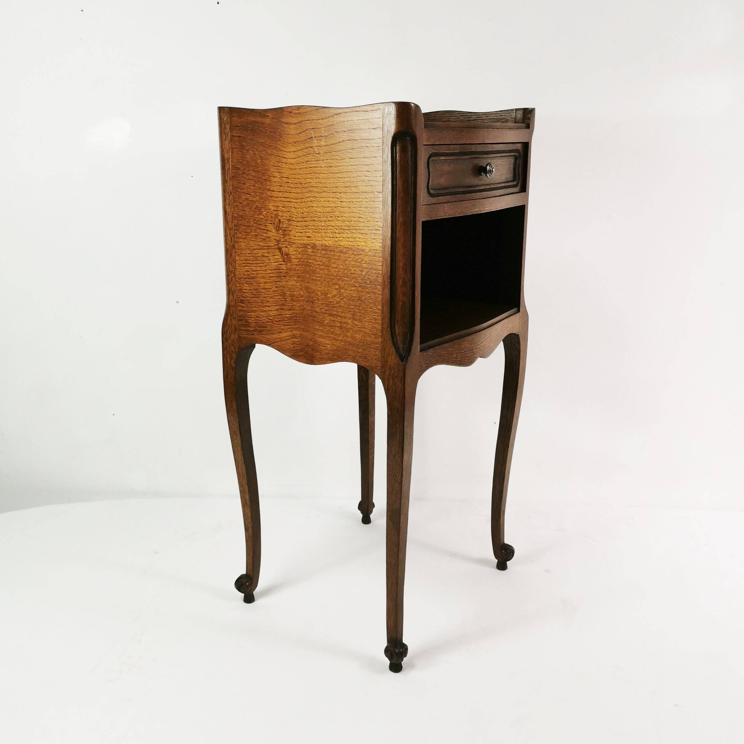 Louis XV style cabinet with drawer, France 1950s