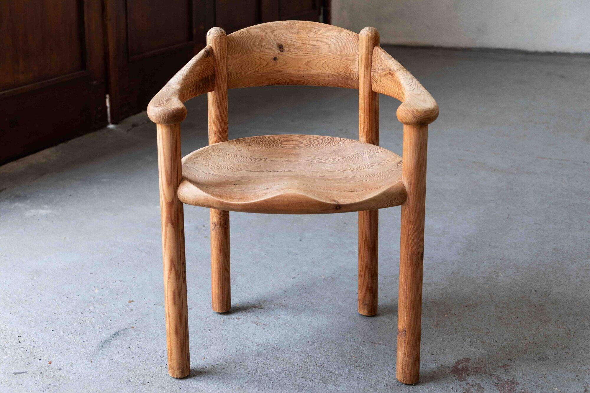 Set of 3 dining chairs by Rainer Daumiller