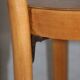 Série de 3 chaises bistrot 1950