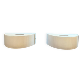 Pair of 80s wall lights