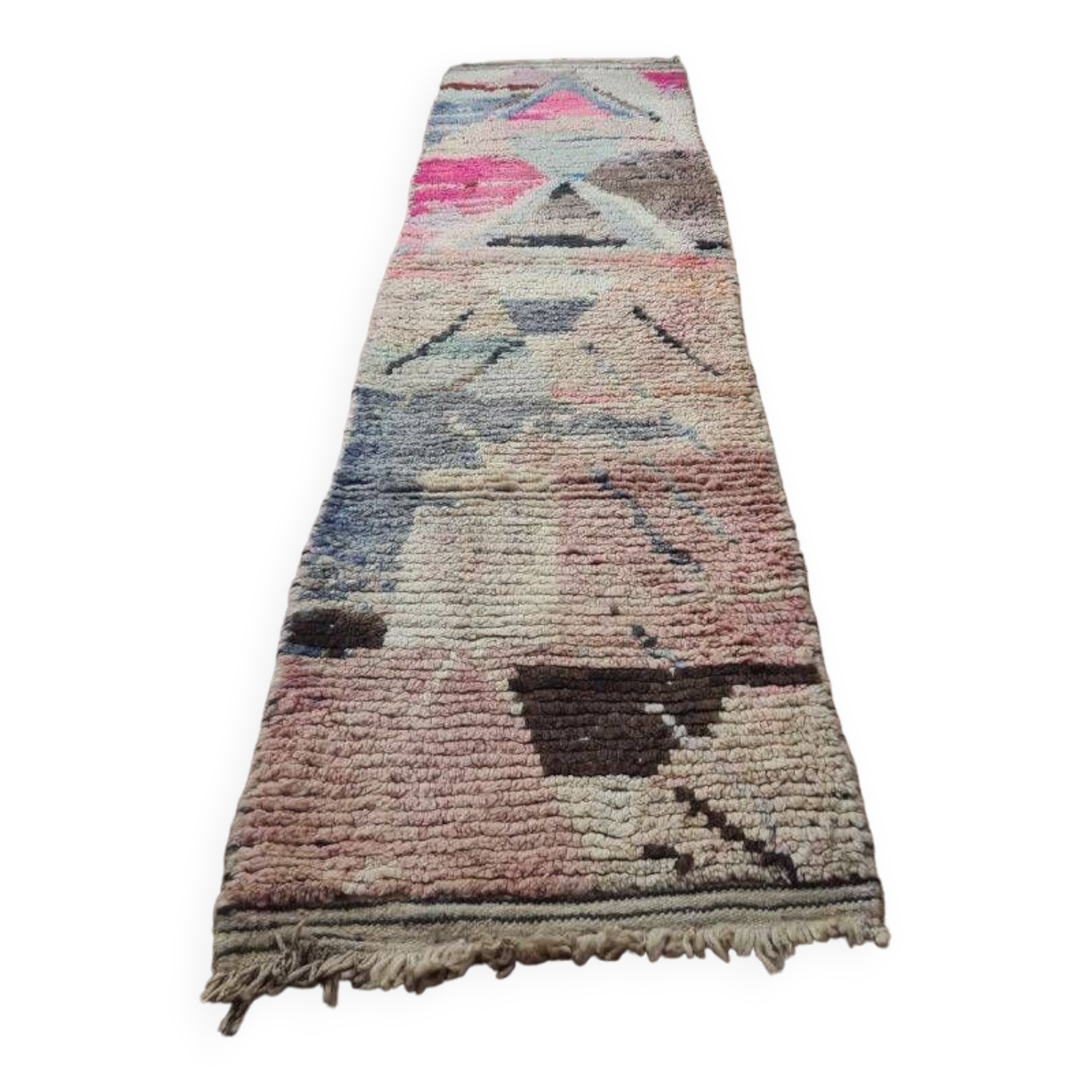 Handmade Berber hallway rug