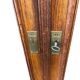 Vintage wooden laboratory cabinet/display cabinet/pharmacy cabinet