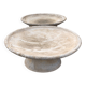 Willy Guhl for Eternit, pair of "Soucoupe" planters, model/size 97, Switzerland, circa 1960.