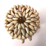 Vintage shell candle holder