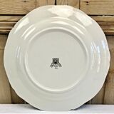 6 flat plates Gien Dionysos the children at the press 1938 1960