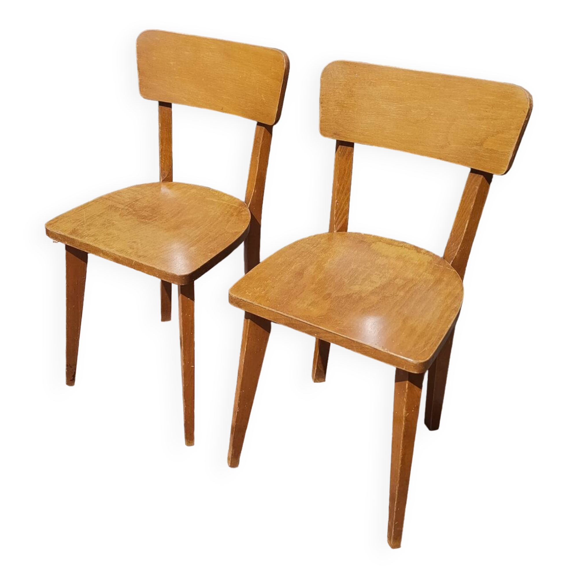 Pair of ELF bistro chairs