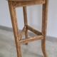 Old solid oak plant stand