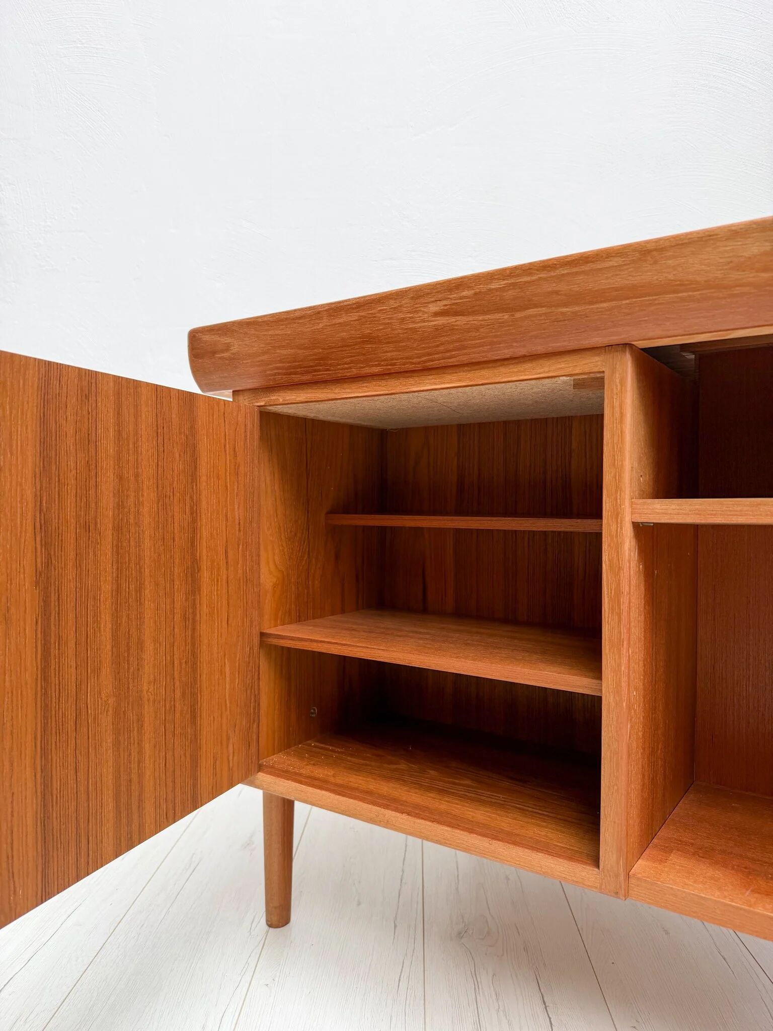 1960s Danish design teak executive writing desk by Ib Kofod-Larsen