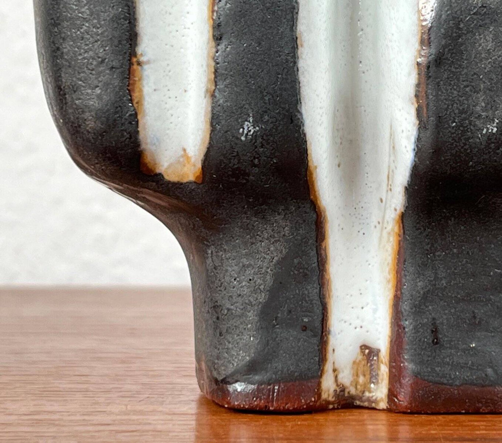 Mid-century studio pottery vase by Helmut Friedrich Schäffenacker for Schäffenacker Keramik, 1960s.
