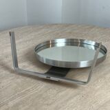 Circular mirror by Pierre Vandel France 70s 47x44cm