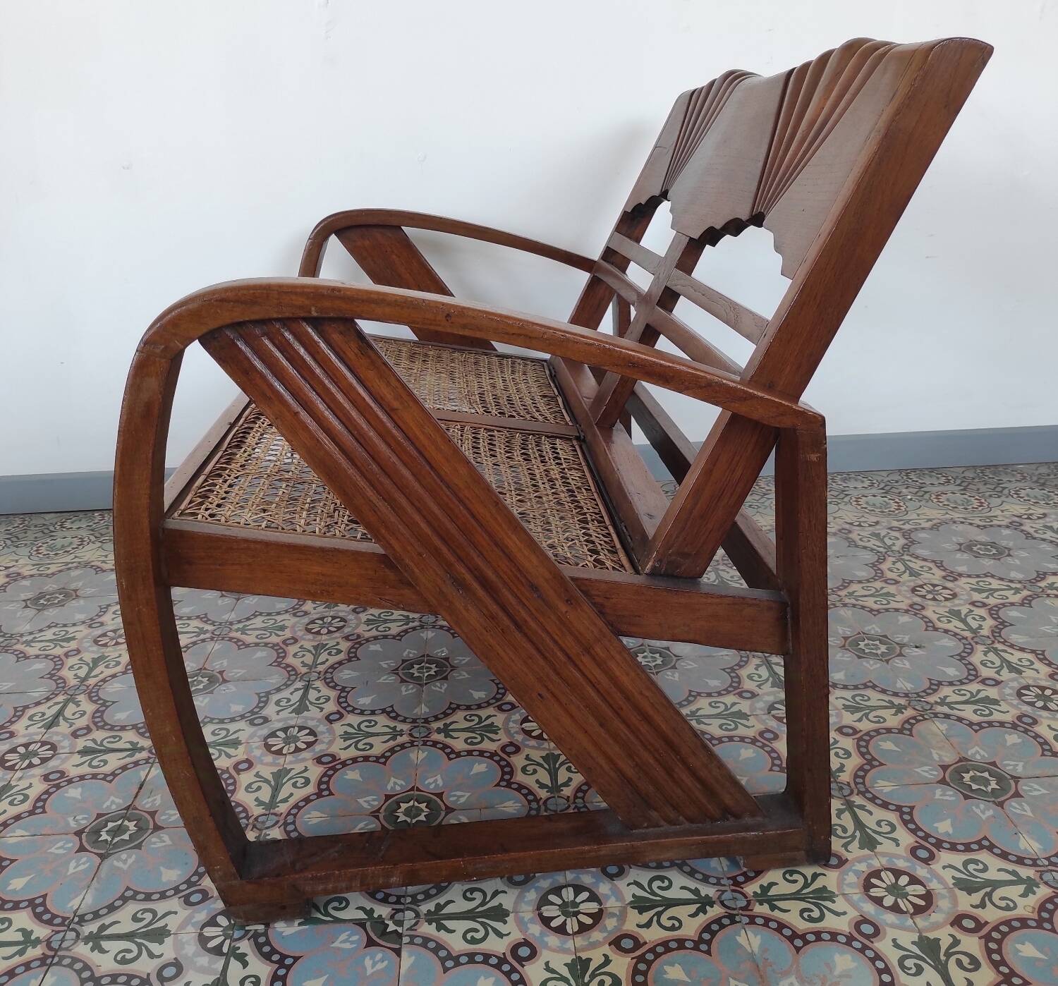 Burmese teak garden furniture