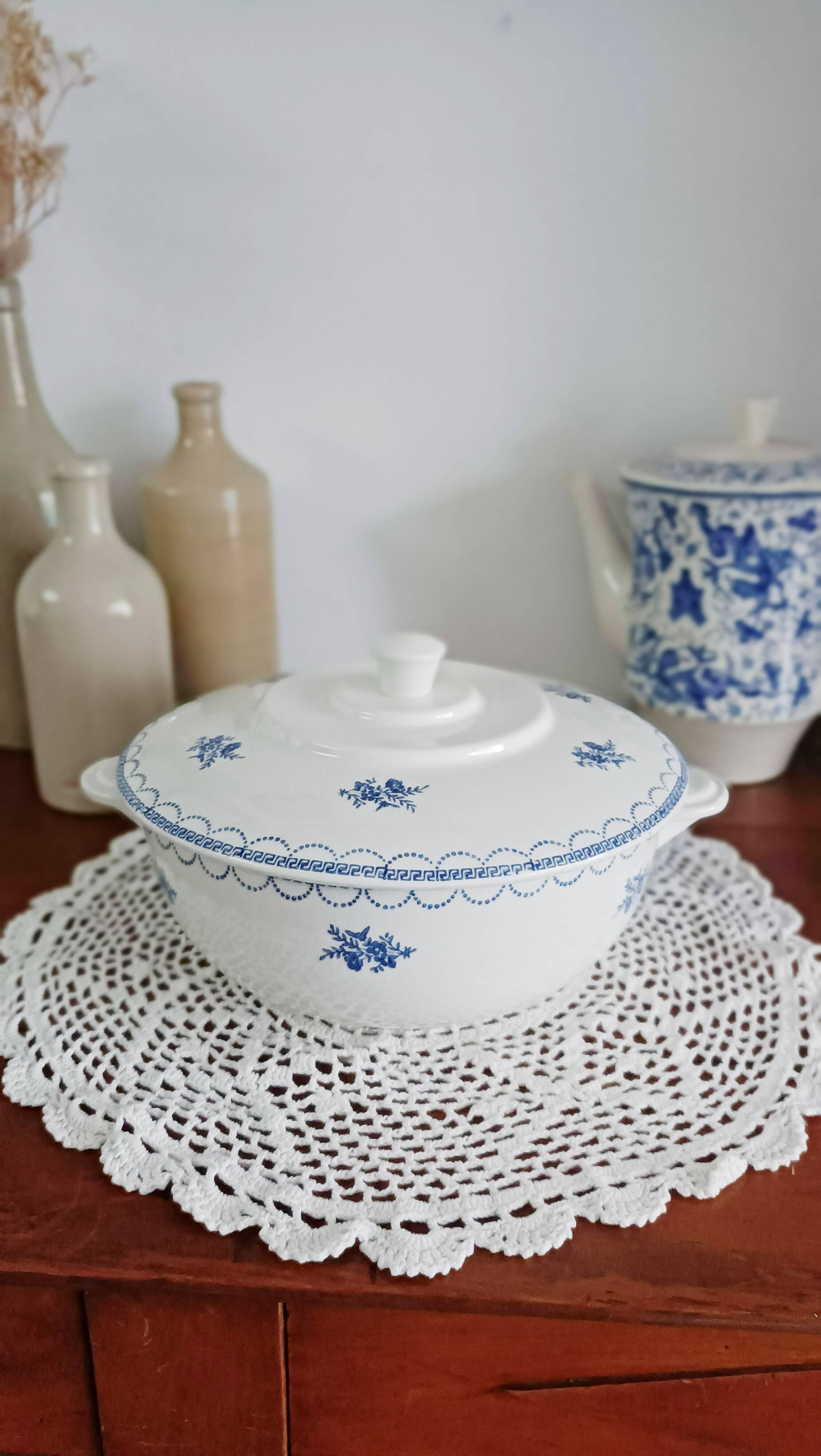 Ceranord iron clay soup tureen