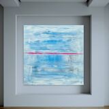 Abstract painting table